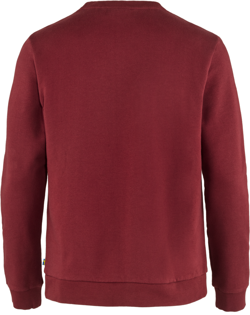Fjallraven Logo Sweater - Red Oak