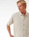 Classic Surf Check S/S Shirt - Bone