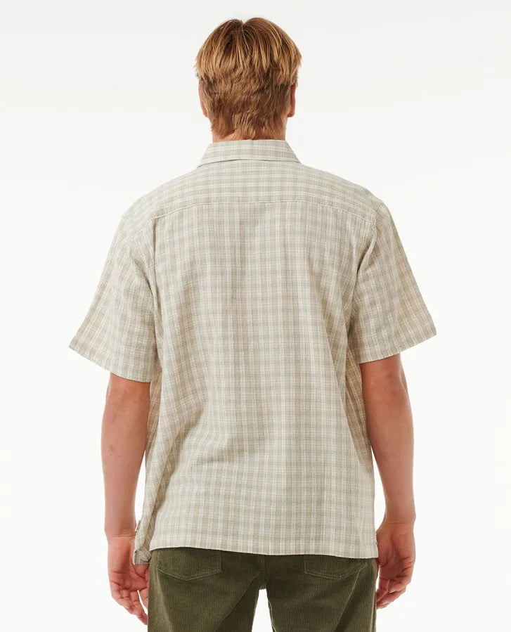 Classic Surf Check S/S Shirt - Bone