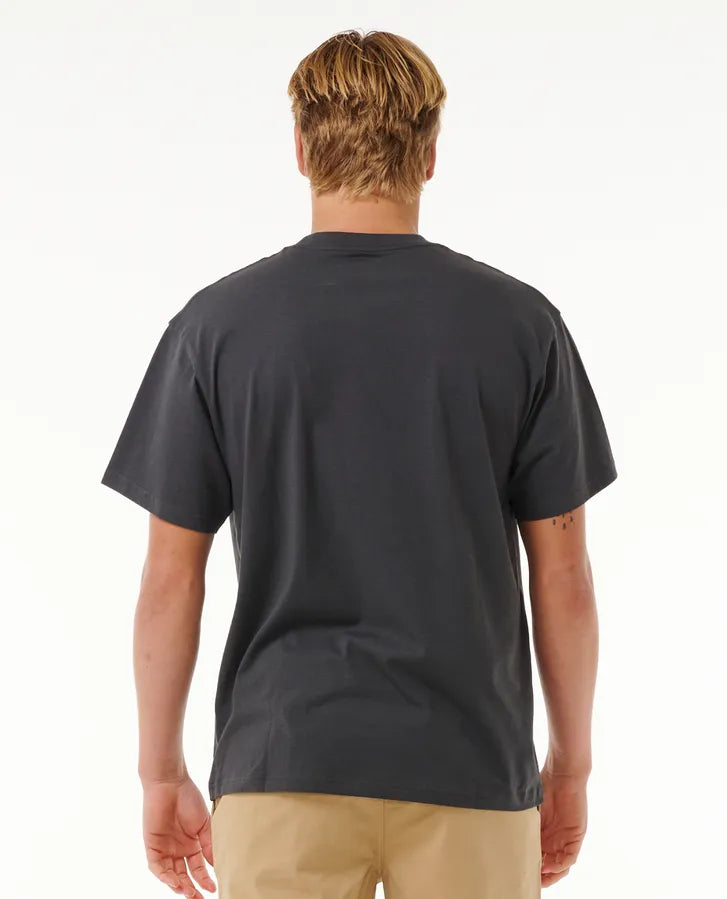 Pill Icon Tee - Washed Black