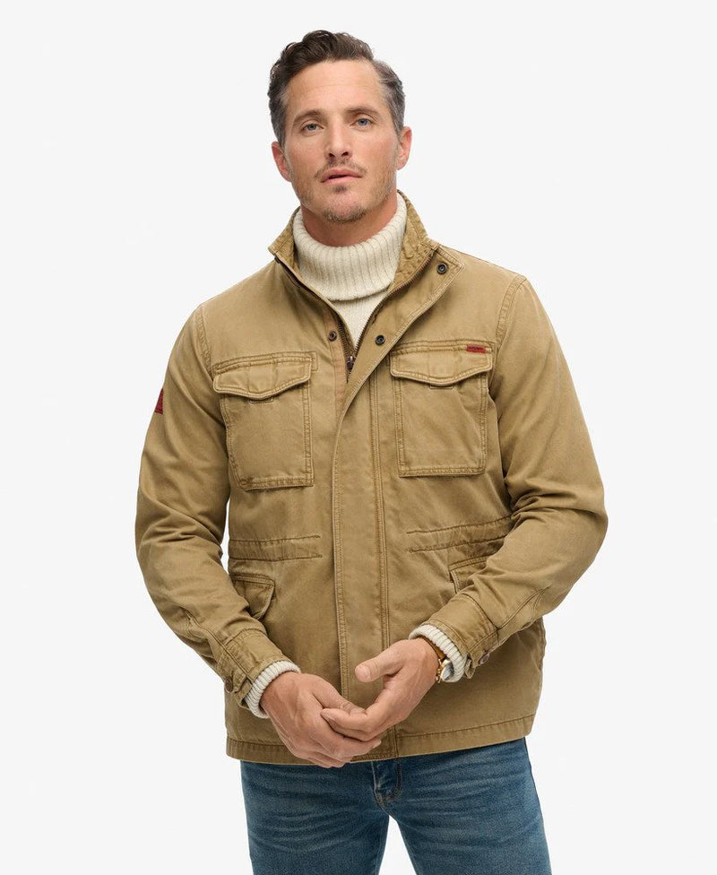 Rookie Military Jacket - Sandstone Brown