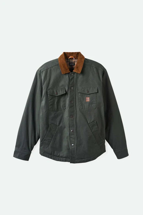 Durham Waxed Canvas Jacket - Washed Black