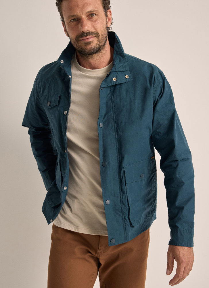 Lightweight Lumberjack Jacket - Marine