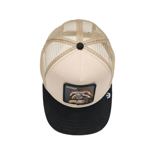 The Faded Sloth - Black/Beige