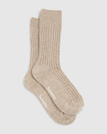 Ribbed Merino Sock