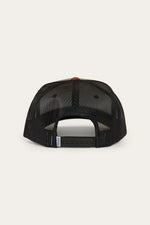 Wheatbelt Wool Trucker Cap - Camo/Choc
