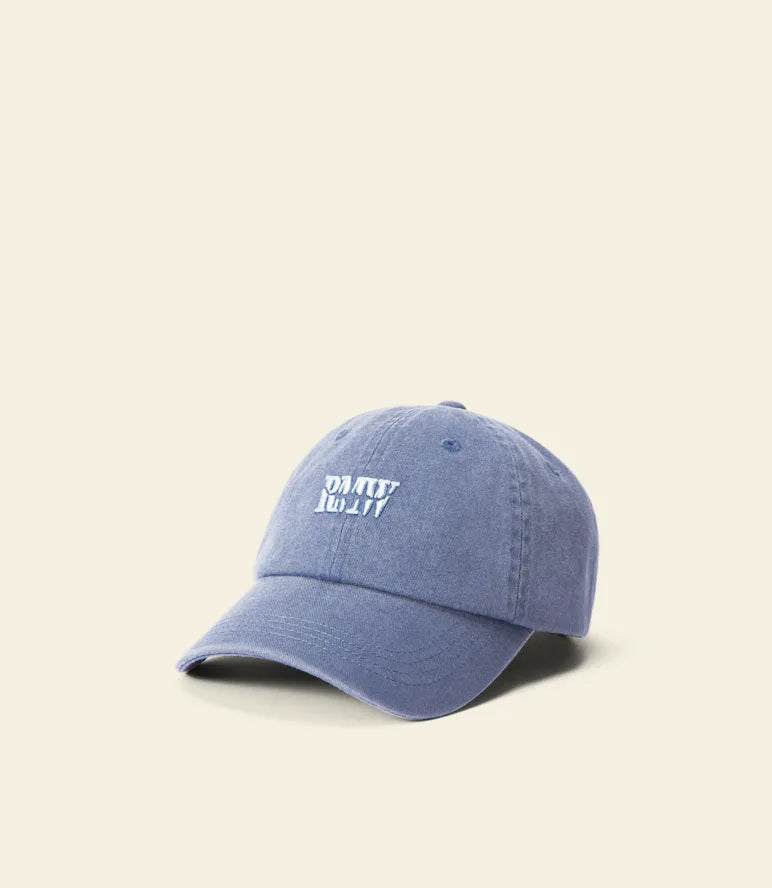 Branded Twill Cap - Blue