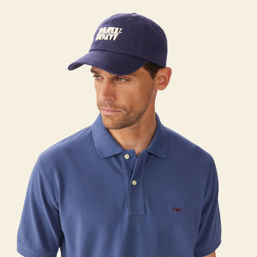 Heritage Twill Cap - Navy