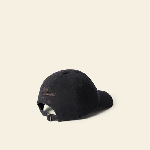 Longhorn Twill Cap - Black Wash