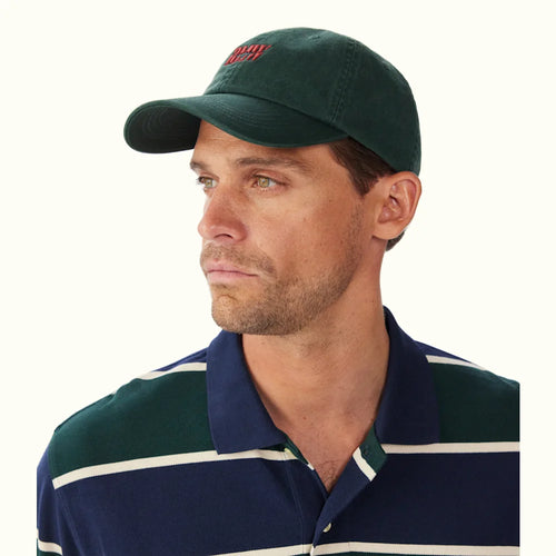 Branded Twill Cap - Pine