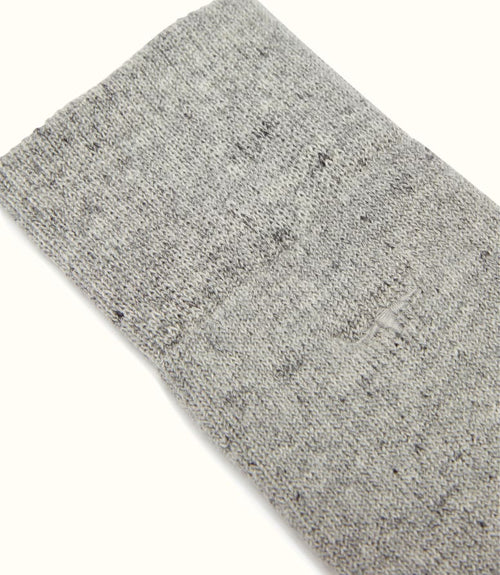 Augusta Sock - Grey Marle