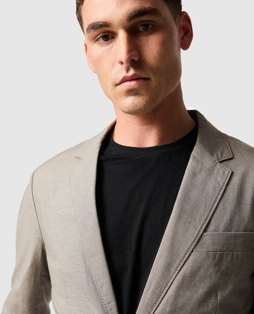 Gunn Blazer Sports Fit Jacket - Latte