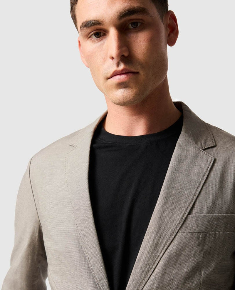 Gunn Blazer Sports Fit Jacket - Latte