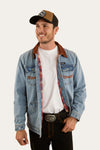 Bellbrae Overshirt - Light Wash Blue