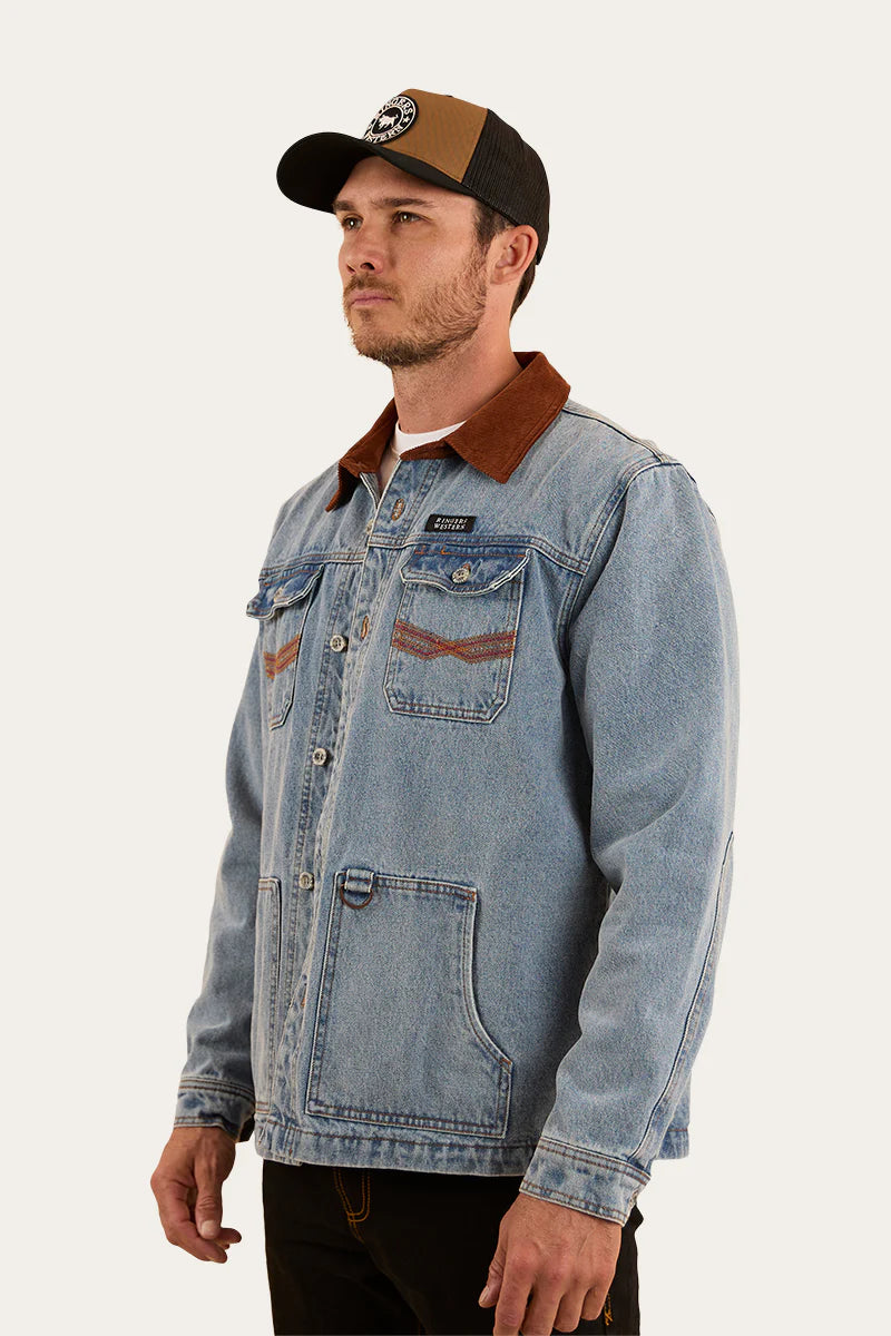 Bellbrae Overshirt - Light Wash Blue
