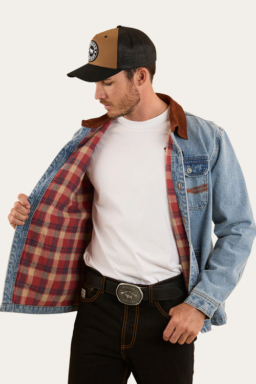 Bellbrae Overshirt - Light Wash Blue