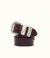 1 1/2" Solid Hide Belt - Chestnut