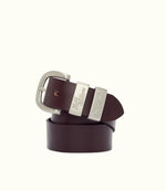 1 1/2" Solid Hide Belt - Chestnut