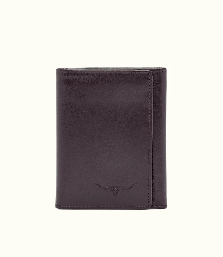 Small Tri-Fold Wallet - Chestnut