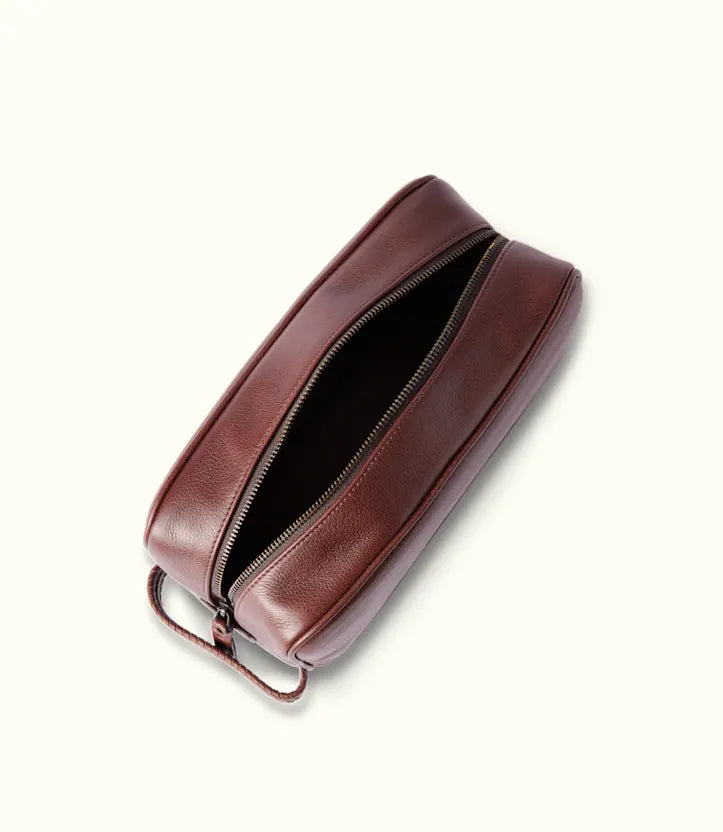 Farrier Signature Washbag - Whiskey