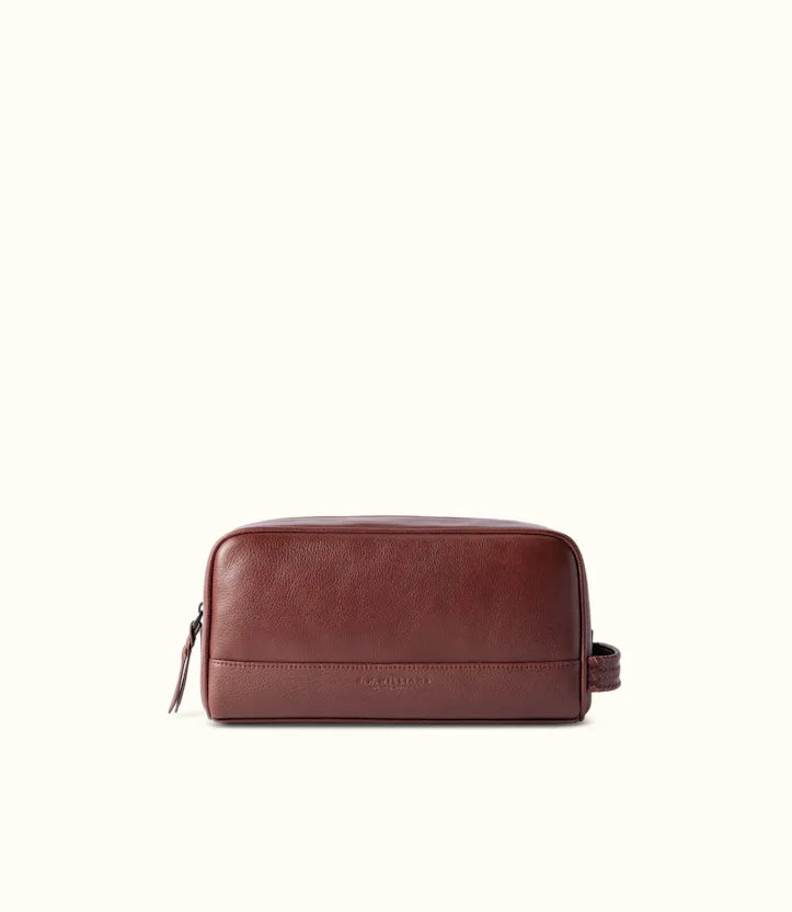 Farrier Signature Washbag - Whiskey