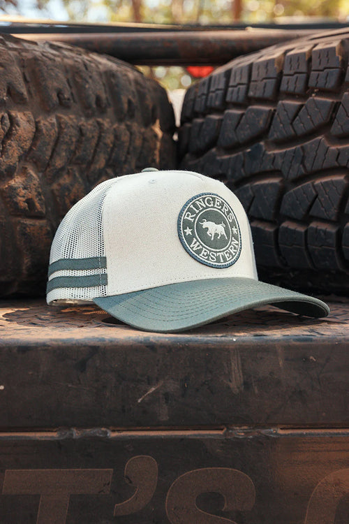 McCoy Trucker Cap - Beige/Pale Olive
