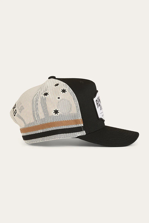 Country Club Deep Fit Trucker - Black