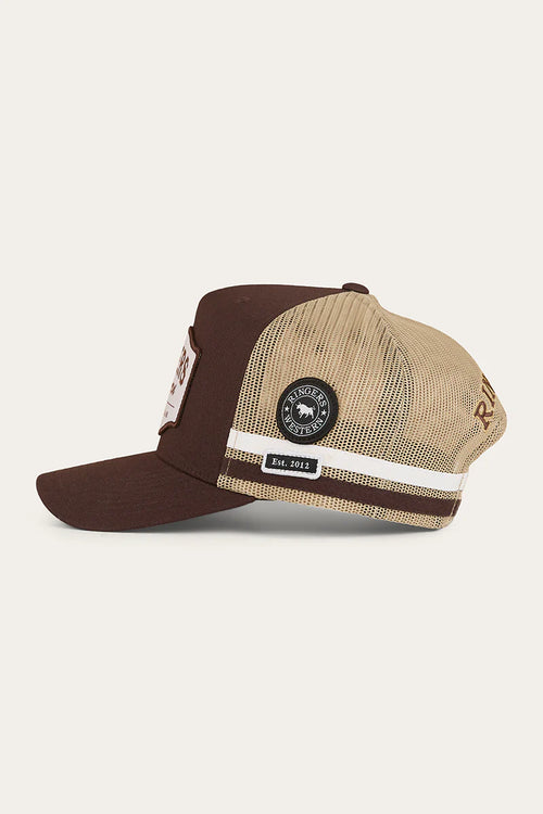 Country Club Deep Fit Trucker - Saddle Brown