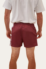 Ringers Footy Shorts - Burgundy