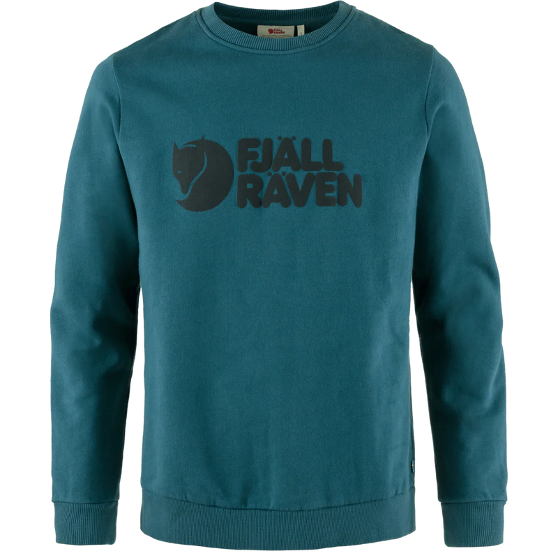 Fjallraven Logo Sweater - Deep Sea