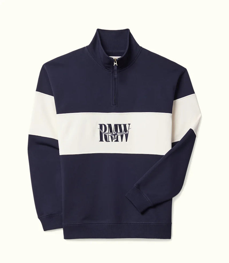 Heritage 1/4 Zip Sweatshirt - Navy