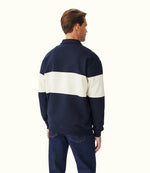 Heritage 1/4 Zip Sweatshirt - Navy