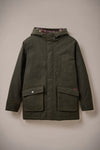 Vintage Wax Padded Anorak - Khaki