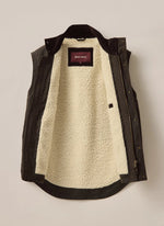 Jumbuck Heritage Vest - Brown