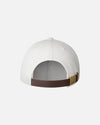 Washed Baseball Cap - White
