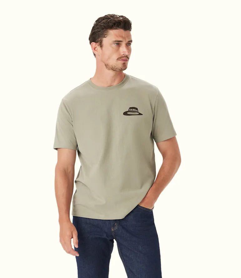 Drover T- Shirt - Tea Leaf