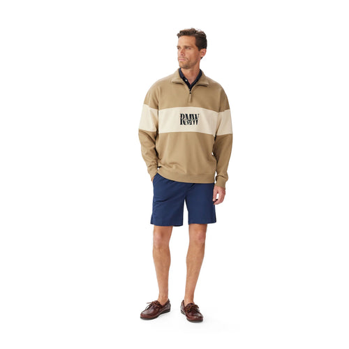 Heritage 1/4 Zip Sweatshirt - Aubergine