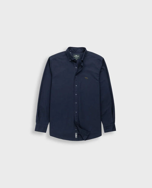 Gunn Oxford Sports Fit Shirt - Eclipse