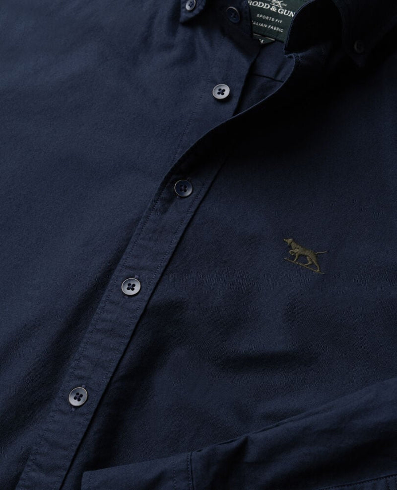 Gunn Oxford Sports Fit Shirt - Eclipse