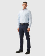 Gunn Oxford LS Shirt - Powder Blue