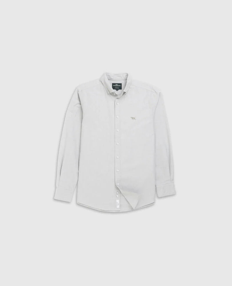 Gunn Oxford Sports Fit Shirt - Thyme