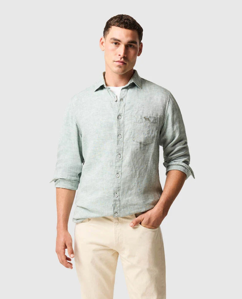 Coromandel 2 Sports Fit Shirt - Moss