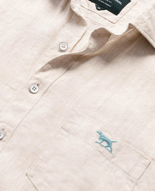 Cathedral Cove Sports Fit Shirt - Oatmeal