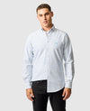 Gunn  Check Oxford 5 - Dusk Blue