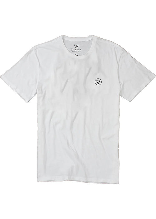 Shallows Organic Blend SS Tee - White