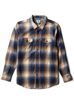 Central Coast Eco LS Flannel - Dark Naval