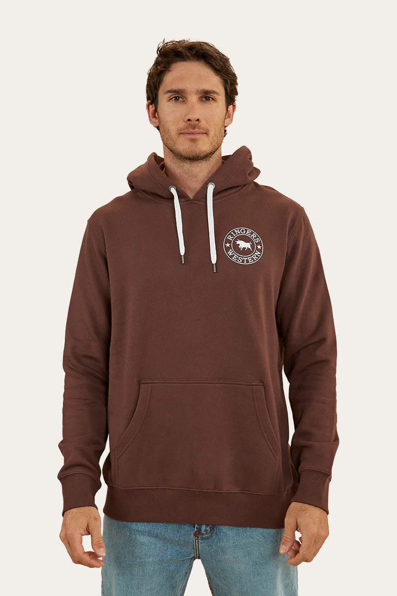 Signature Bull Hoodie - Chocolate/Dark Sand