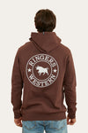 Signature Bull Hoodie - Chocolate/Dark Sand