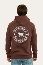 Signature Bull Hoodie - Chocolate/Dark Sand