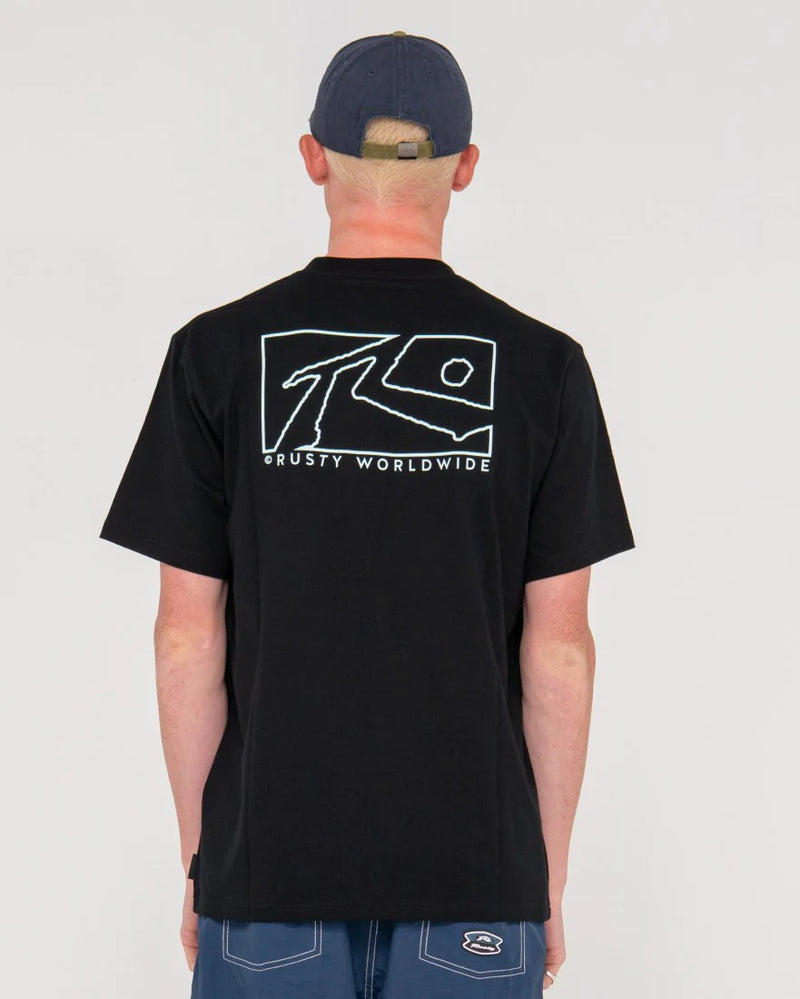 Boxed Out S/S Tee - Black